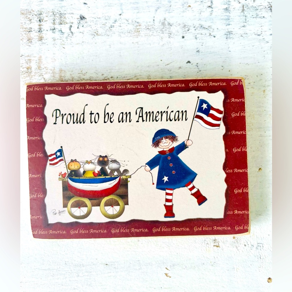 *Proud To Be An American Refrigerator Magnet